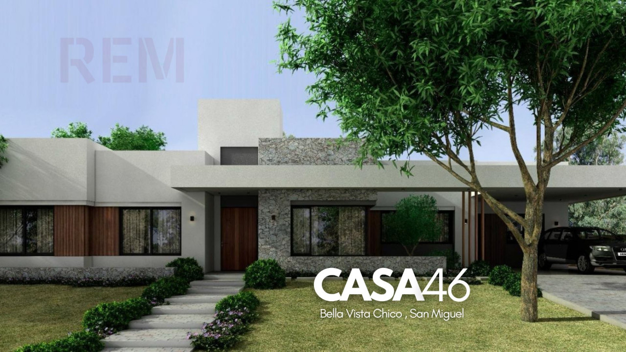 VENTA CASA A ESTRENAR BARRIO PRIVADO BELLA VISTA CHICO